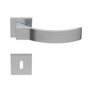Elios Mortise Handle On Rose - Chrome S